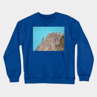 Eagle Rock in Sabino Canyon, Tucson, Arizona, USA Crewneck Sweatshirt